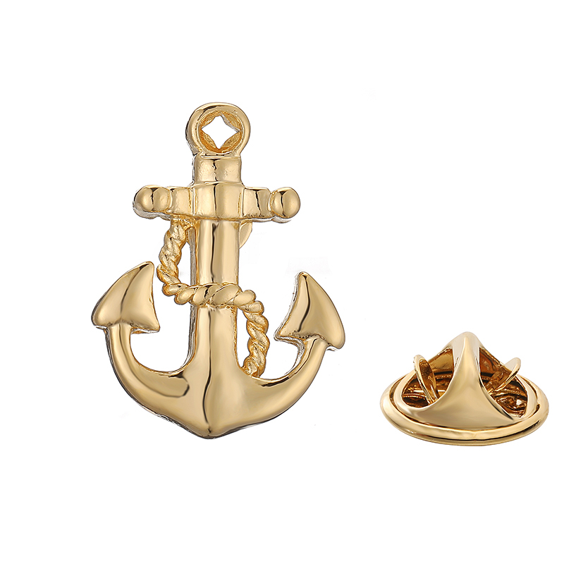 TEMU Brooch, Brand New Fashionable Men's Suit Lapel Badge Pin, High-quality Copper Material That Does Not Fade