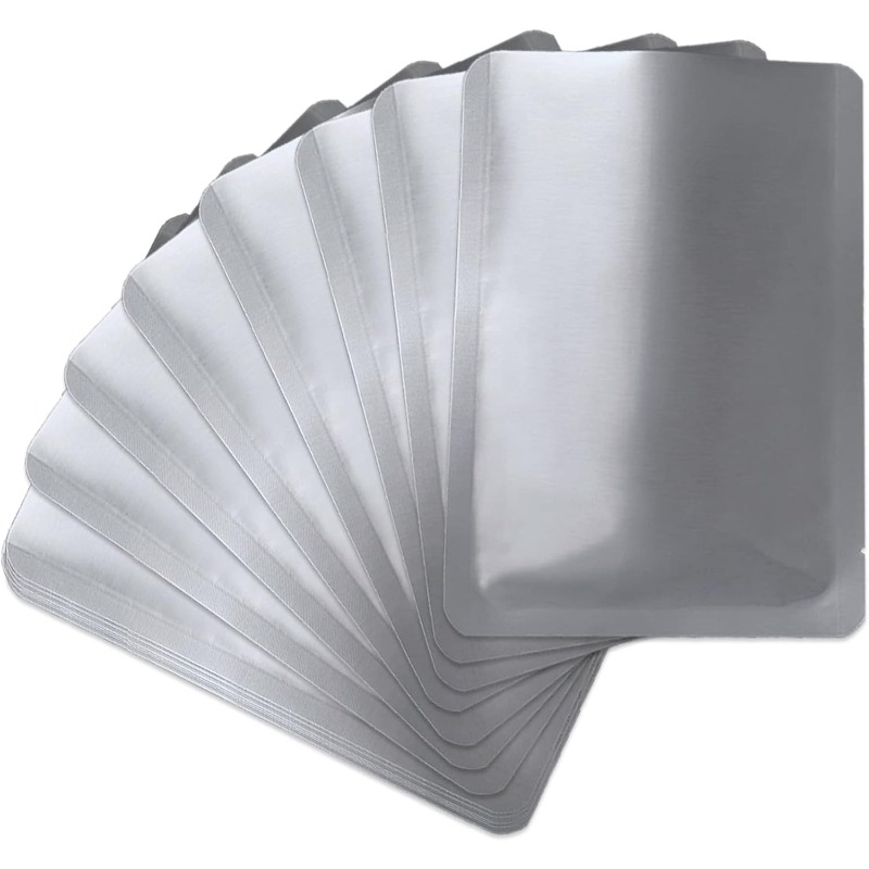 TEMU 10pcs 1-gallon Polyester Film Bag For Food Storage, Heat Sealable Bag For Storage Of Food, Coffee Beans, Tea, Grains, Etc. (9.8 X Inches)