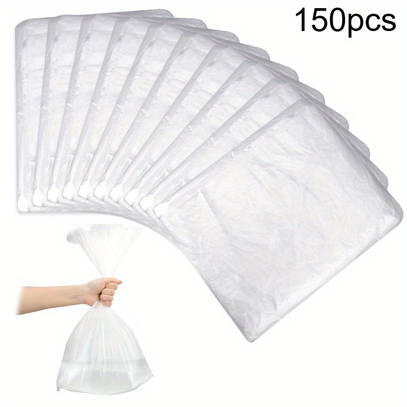 TEMU 150 stuks, Wegwerp Voetbad Liners Draagbare Badbak Zakken Plastic Pedicure Spa Zakken Voetbad Liners voor Voetwek Bad Pedicure Spa Hotel