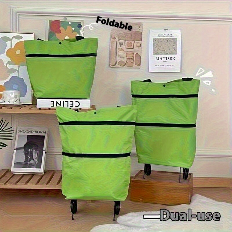 sac de voyage tactique à roulettes - sac extérieur pliable haute qualité pour  , la pêche et les courses - tote portable durable avec plusieurs compartiments, couleurs mixtes, accessoire mode, design robuste, tissu  , équipement de pêche détails 0