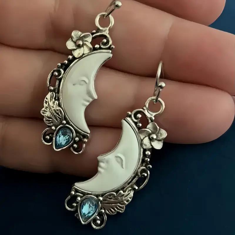 bohemiska retro koppar metall silverpläterade måne - Temu Sweden