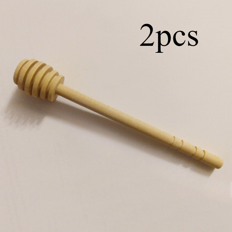 TEMU 2/10 piezas Cuchara de miel práctica con mango largo, cuchara mezcladora para tarro de miel, café, leche, té, utensilios de cocina YH-460060
