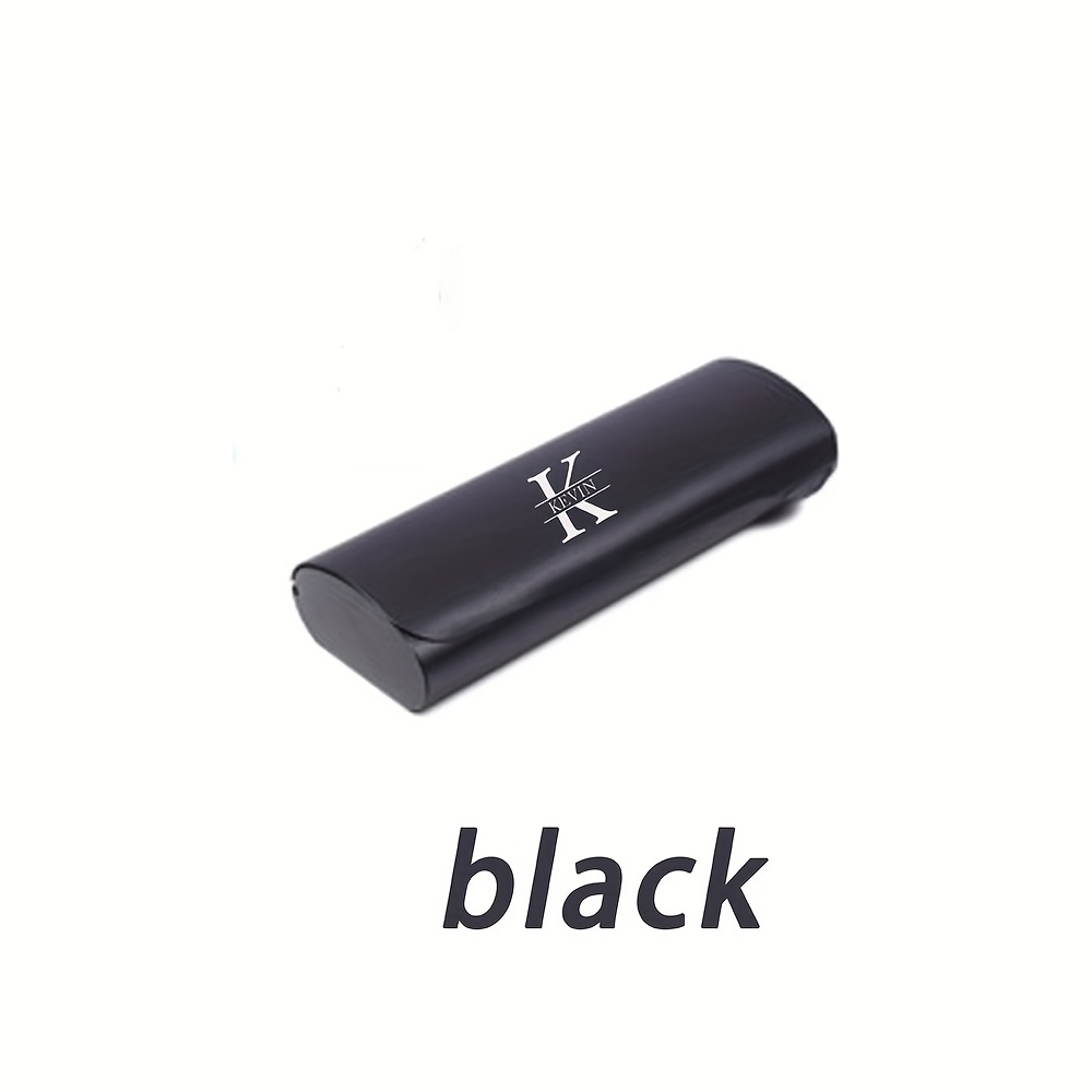 TEMU Custom-made 1 Stylish Aluminum Alloy Glasses Case, Laser-engraved, Ultra-lightweight And Durable, With A Non-slip Matte Surface, Customizable