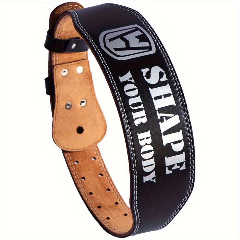 10cm wide squat deadlift belt for men gym training support gear womens weightlifting belt extra wide for amateur use