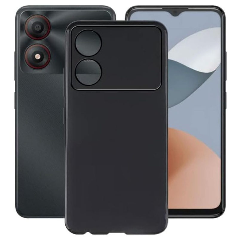 TEMU Custodia per telefono - Custodia per ZTE Blade A34, Custodia morbida in silicone , Protezione per fotocamera, Antigraffio antiurto, Cover per