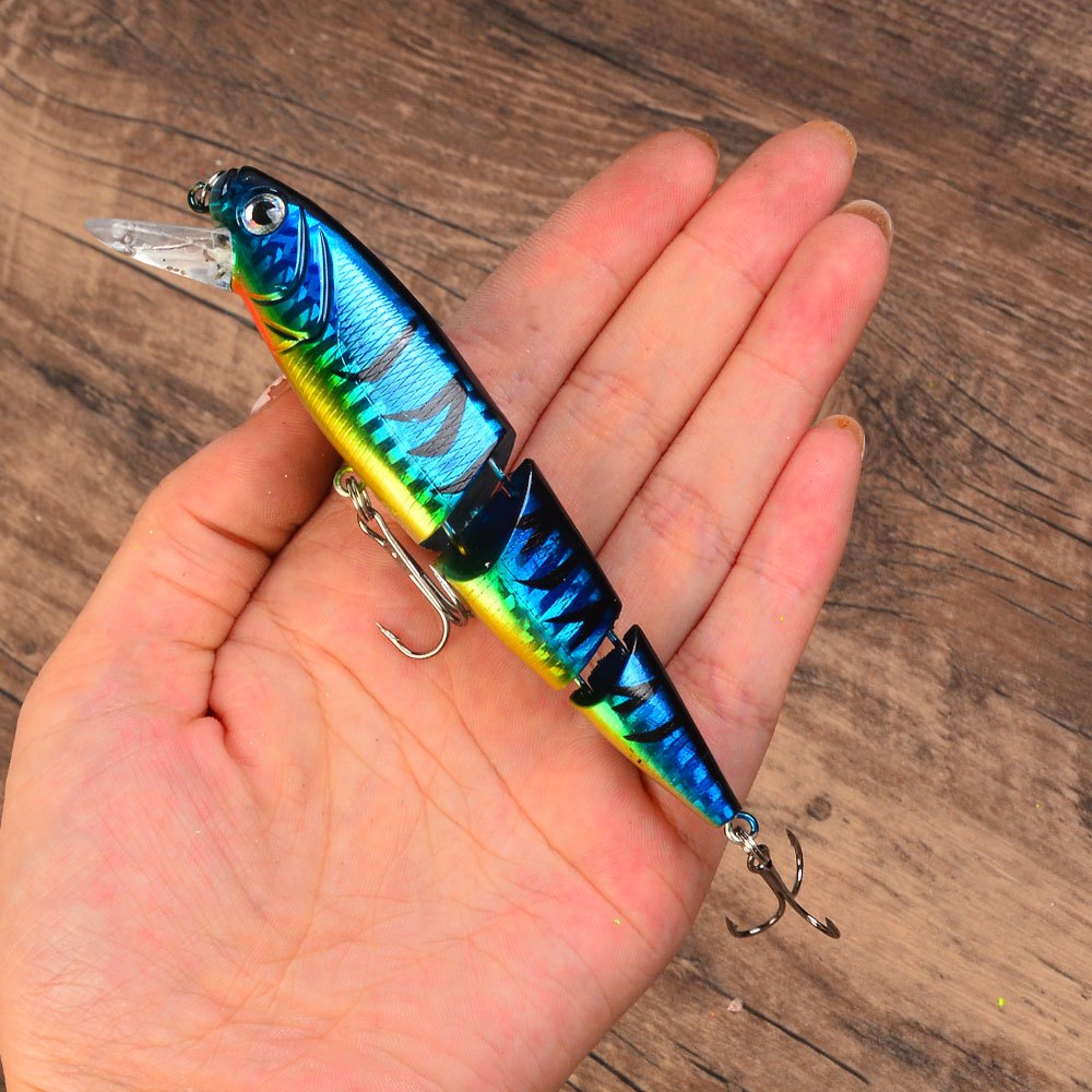TEMU 1pc Topwater Fishing Lures Minnow Wobbler Quality Fishing Tackle Hooks Floating Baits