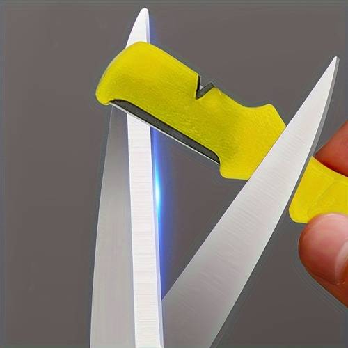 heavy duty golden diamond ceramic knife sharpener a portable sharpening stone suitable for knives scissors razors and other tools sharpens tools and reach making it