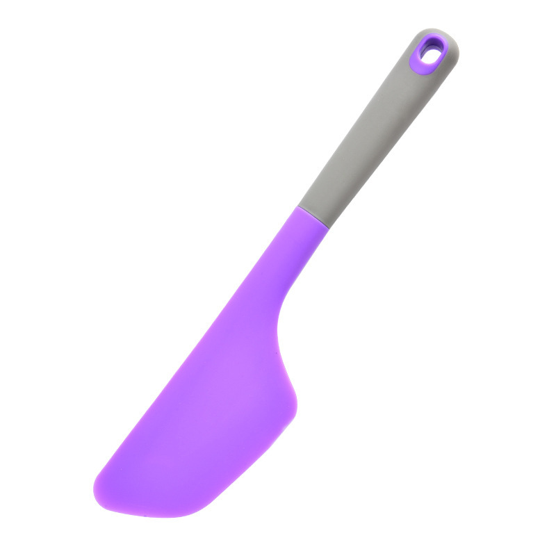 Image of 1pc Large Silicone Spatula | , Heat-resistant, Ergonomic Handle, , Suitable For Cooking And Baking, Ideal For Christmas And Halloween Gifts
