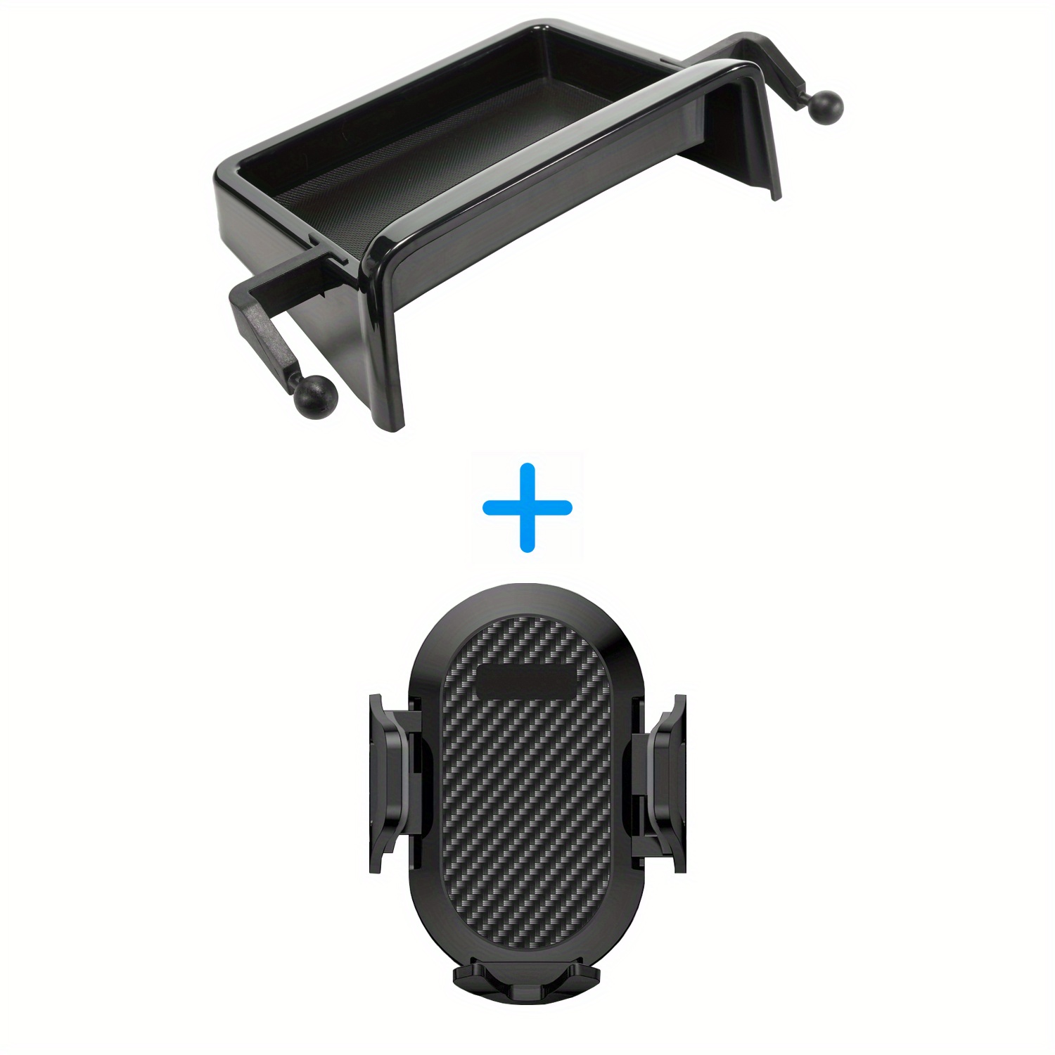 TEMU Per Ford Escape 2020 2021 2022 Porta Telefono Multifunzionale Scatola Portaoggetti Auto Fissato Base Organizer Auto Accessori Auto