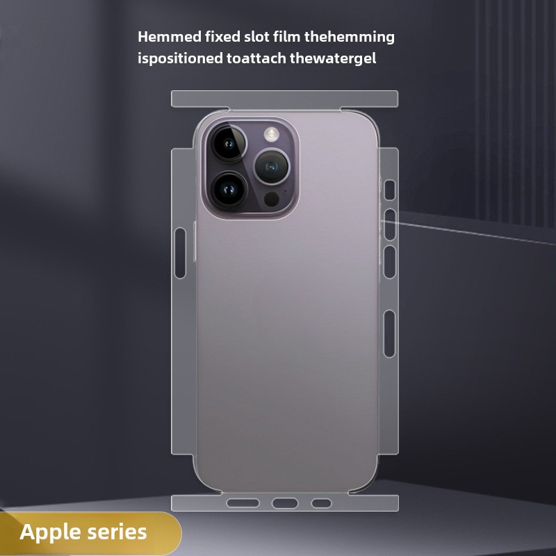 

Coque en Silicone Premium pour Pro Max & 15 Pro - Protection Arrière Douce à Couverture Complète avec Film à Fentes de , Résistante à , Design Élégant