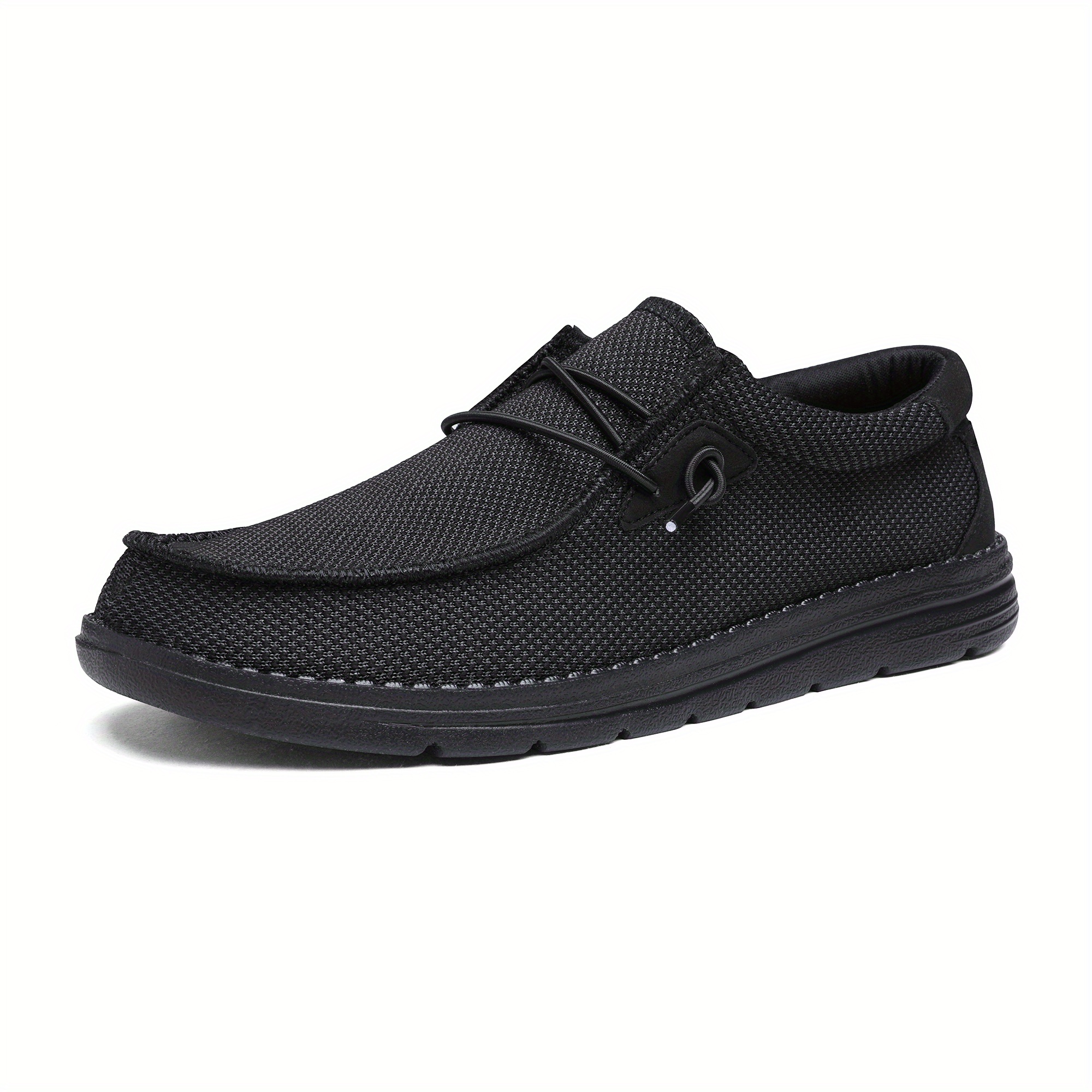 Sneakers, Men's Promotional Casual Slip-on Loafers Stretch Shoes Comfortable Skateboard Shoes, Warm And Protective, Non-slip And The Soles Of The Feet