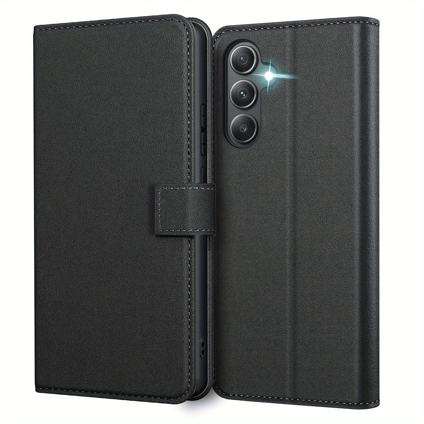 TEMU Phone Case: For Galaxy A54 5g Case With Kickstand Pu Leather Card Slot Flip Protective Phone Case Cover