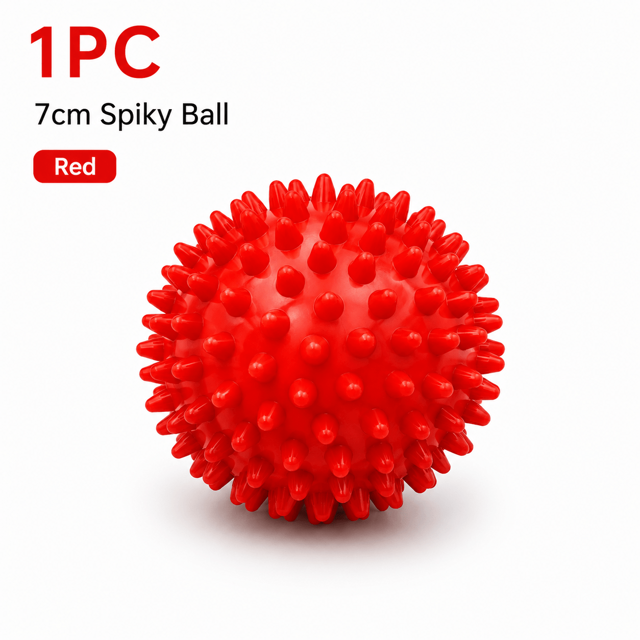 Hedgehog-Pattern Foot Massage Ball for Yoga and Acupoint Therapy