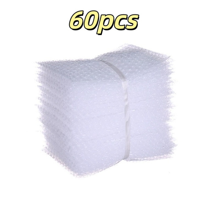 E-shop 60 Stück hochwertige Luftpolster-Verpackungsbeutel - 4X6 Zoll Luftpolstertaschen, entwickelt für Versand und Verpackung - Robuste,