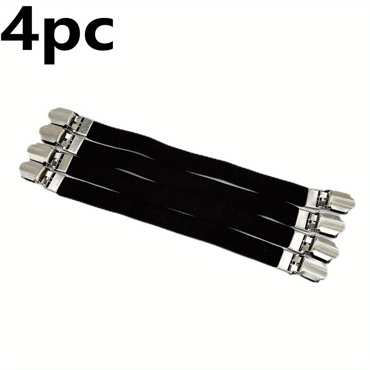 E-shop 4 Stk. Bettlaken-Befestiger für den Haushalt, verstellbare Sofa-Bettlaken-Clips, Tischdecken-Haltegurte, rutschfeste Bettlaken-Schnallen gegen