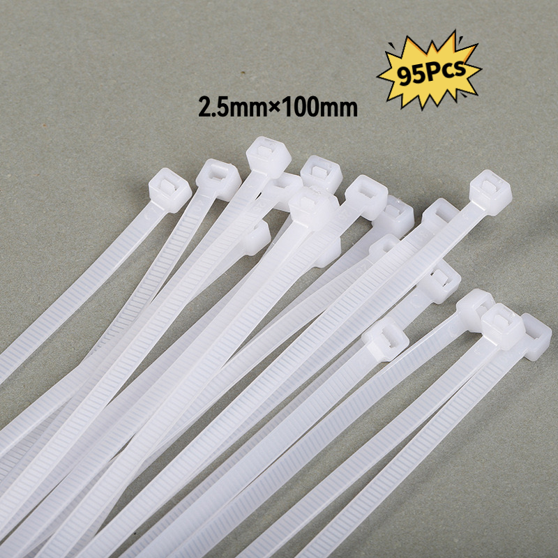 TEMU 95 de serrage autobloquants en nylon, sangles de regroupement polyvalentes pour des câbles , à et dans le jardin
