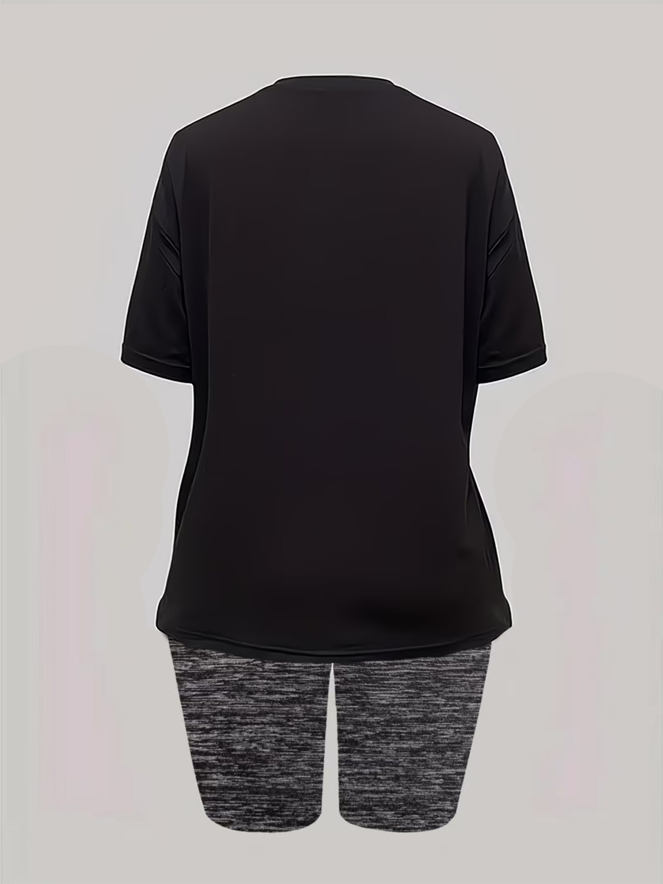 Ensemble Streetwear Femme Papillons Nouvel ensemble streetwear décontracté 2026 pour femme : Haut à manches courtes et short avec poches, imprimé essaim de papillons rose et noir, facile à assortir pour les sorties quotidiennes, ensemble confortable pour l