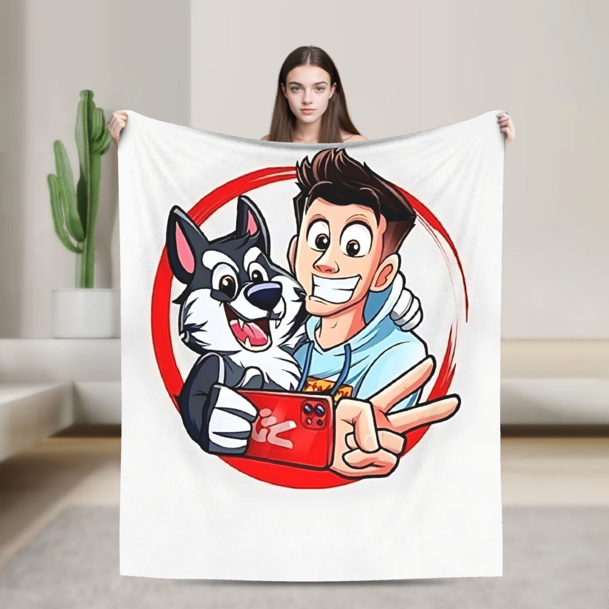 TEMU fotográfica Game Y Max, franela y , térmica estampada de estilo nórdico, para sofá de , para pie de cama de dormitorio, versátil para toda