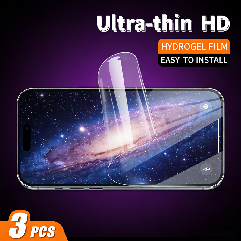 TEMU 3pcs For Oppo /n2/n3/n5/n2 Flip/n3 Flip Super Soft, , Soft And High Elastic Hydrogel Screen Protective Film
