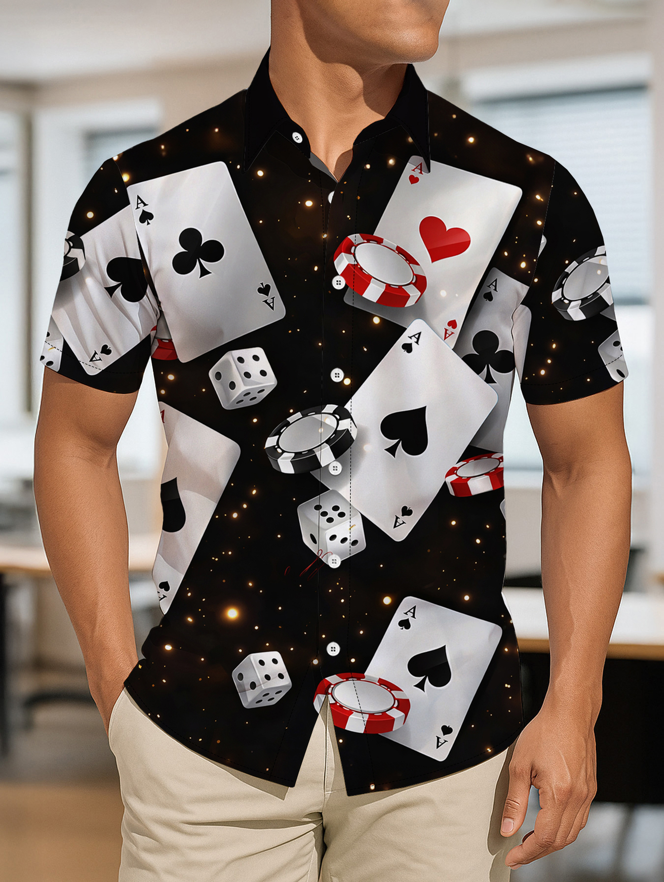 poker dress shirt OppoSuits Men's King of Clubs Poker Casino Dress Shirt at CoolSprings  Galleria in Franklin, TN