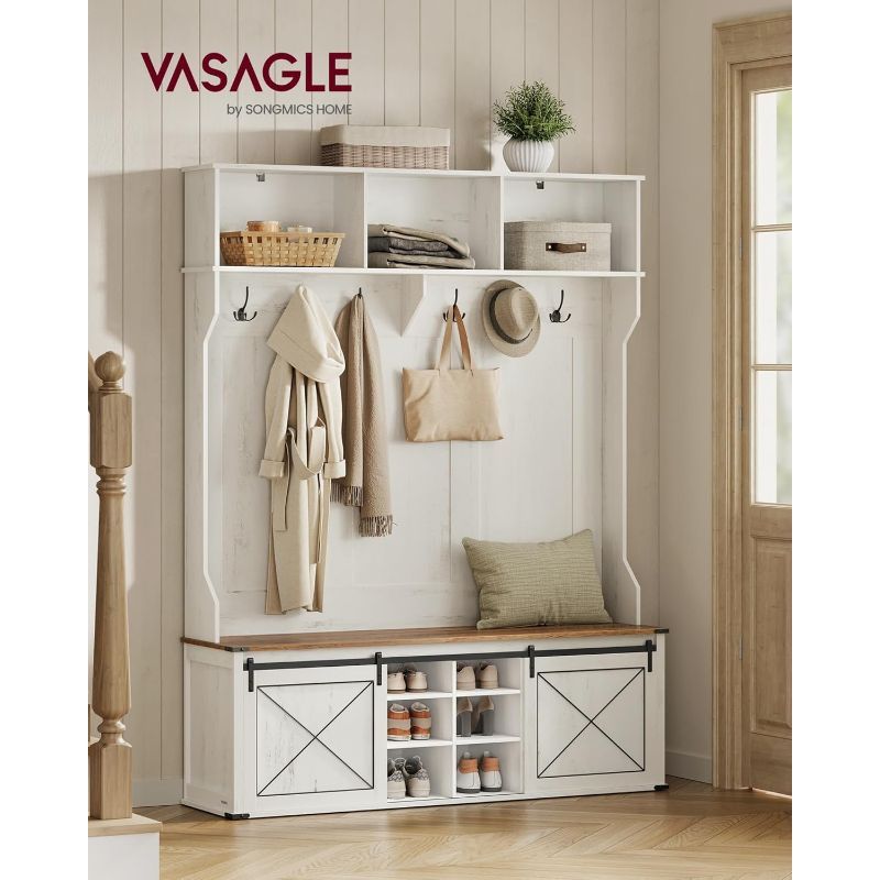 Furniture Modern Hall Tree With Storage Mud Room Storage Furniture