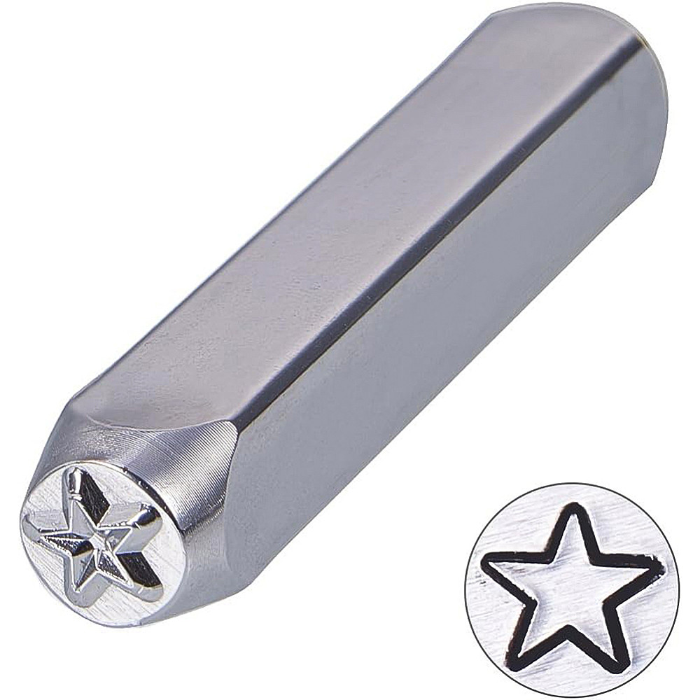 TEMU Metal Stamping Tools 1pc Iron Metal Stamps For Metal Pattern 64.5x10x10mm
