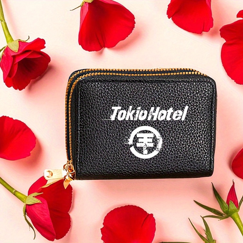 TEMU 1pc New Casual Wallets - Short Wallets, Fashionable Portable Coin Purses, Large-capacity Wallets, Business Card Holders, Fashionable Printed