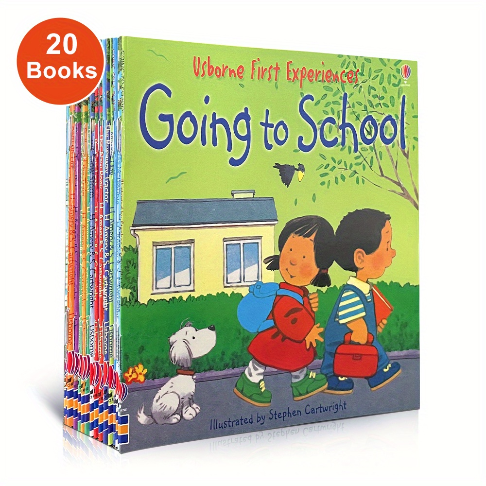 Image of Set Books - Classic English Story Collection For Preschool Kindergarten Reading Skills Social Emotional Learning, Homeschool Classroom Library Educational Resouroom Educational Kit