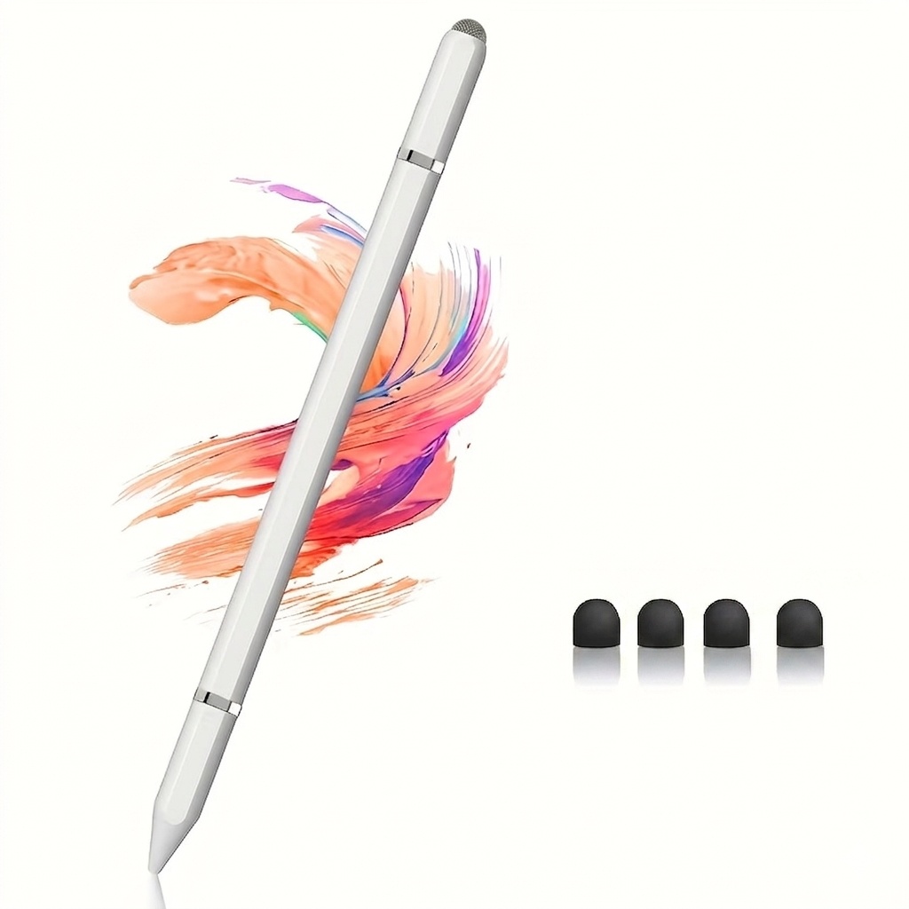 E-shop 3-in-1 Universal-Stylus-Stift für iPad, iPhone & – Hochpräziser Touchscreen-Stift – Kompatibel mit Tablets & Smartphones – Ideal zum Zeichnen,