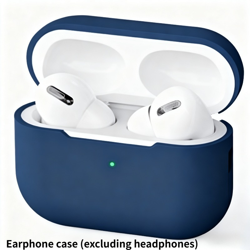 Adorable y compacto soporte para auriculares, funda protectora para Airpod Pro, disponible en varios colores - Fabricado con materiales ligeros, resistente a golpes, arañazos y resbalones, con una variedad de opciones de color | Conveniente para transportar, tacto suave - blue