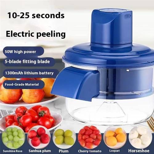 household automatic fruit and vegetable peeler electric peeler and fruit peeler with beautiful design sturdy structure and durable plastic making it for and healthy