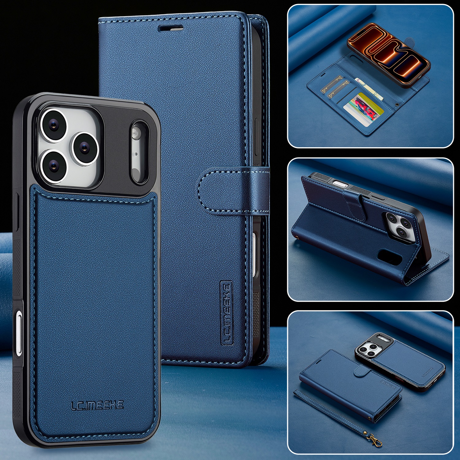 phone case detachable wallet case card holder 17 16