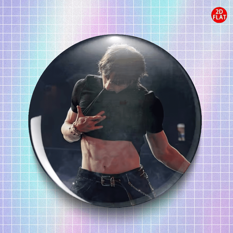 TEMU Stylish 2026 Classic Fashion Brooch/pin/badge (2d Flat), With Jeans, Clothing, Backpacks, And Hats. An Ideal Collectible Accessory And A Great