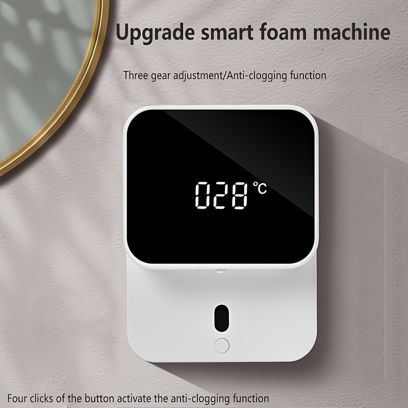 Automatic Induction Soap Liquid Pump, Wall-Mounted Induction Soap Liquid Pump, Contactless Hand Pump, Bathroom Hand Container, Bathroom Accessories