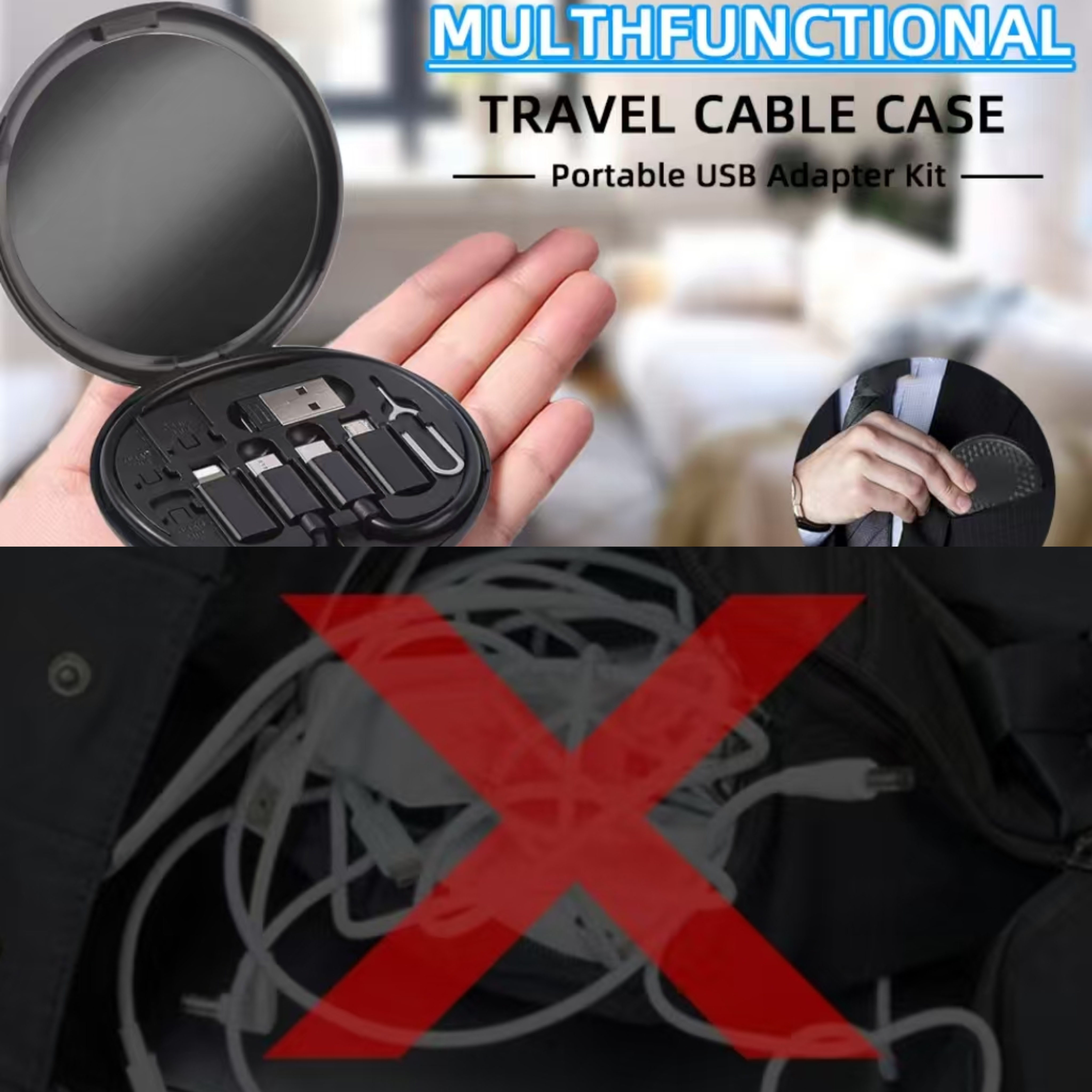 USB-C to iOS Device Adapter Kit, A and C Type to Public Micro/Type C Converter for Data Transfer, Card Storage, Pop-Up Ejector Pin, Phone Stand, Daily Small Gift, Holiday Present, Usb C To Ios Device Adapter Kit, A And C Type To Public Micro/ Type C 12 USB-C to iOS Device Adapter Kit, A and C Type to Public Micro/Type C Converter for Data Transfer, Card Storage, Pop-Up Ejector Pin, Phone Stand, Daily Small Gift, Holiday Present, Usb C To Ios Device Adapter Kit, A And C Type To Public Micro/ Type C - Image 12