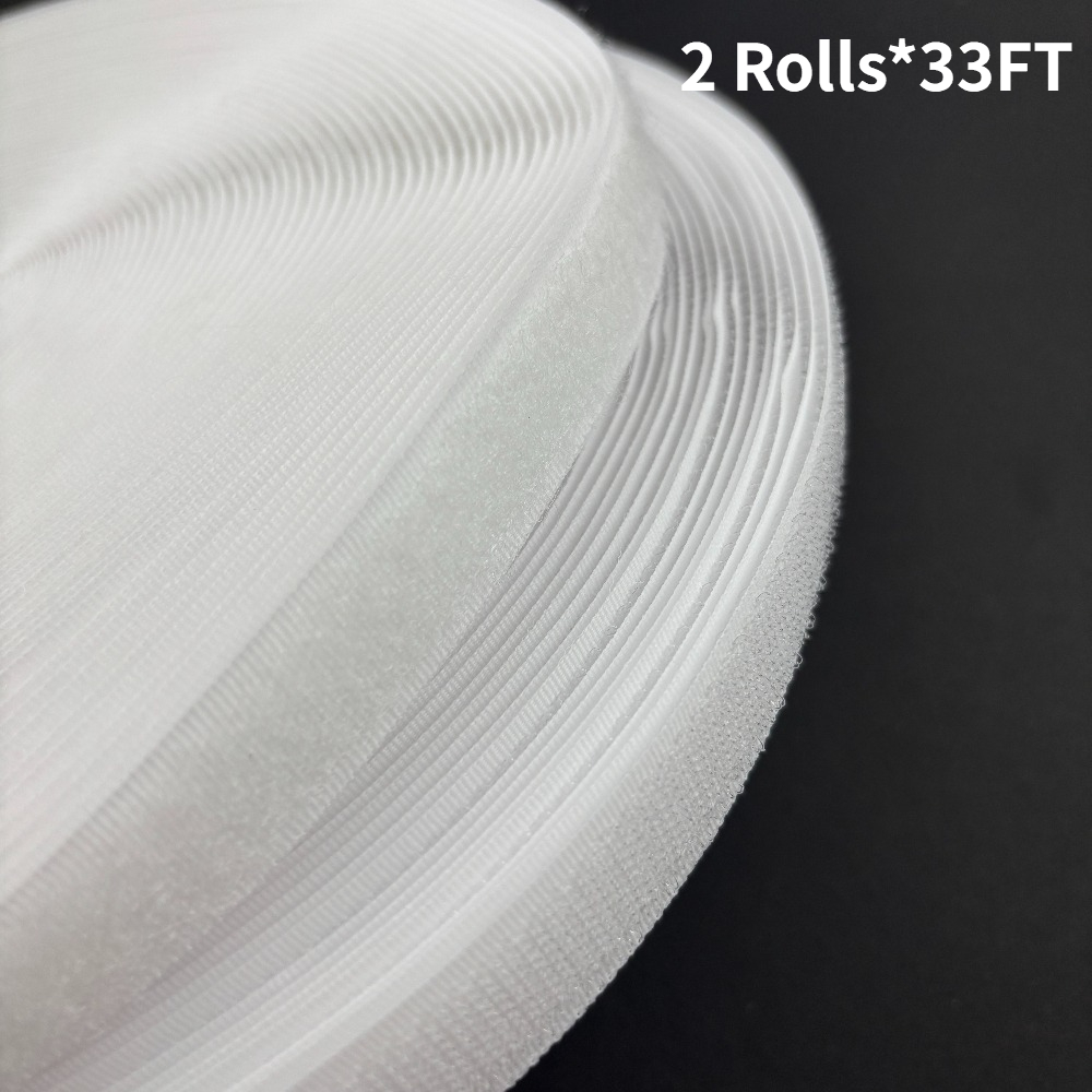 TEMU 16.4FT/33FT X 2 Rollos de Cinta No Adhesiva, Manualidades, Adiciones para Manualidades, Adiciones para Ropa, Cinta, Utilizada para Coser e