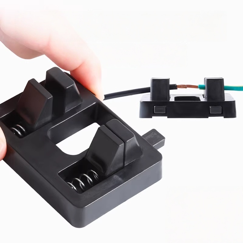 item picture wire welding fixture spring welding clamp made of plastic washable compact and portable easy to     holds wires enhances welding   suitable for electronic item repairs and manual wire welding