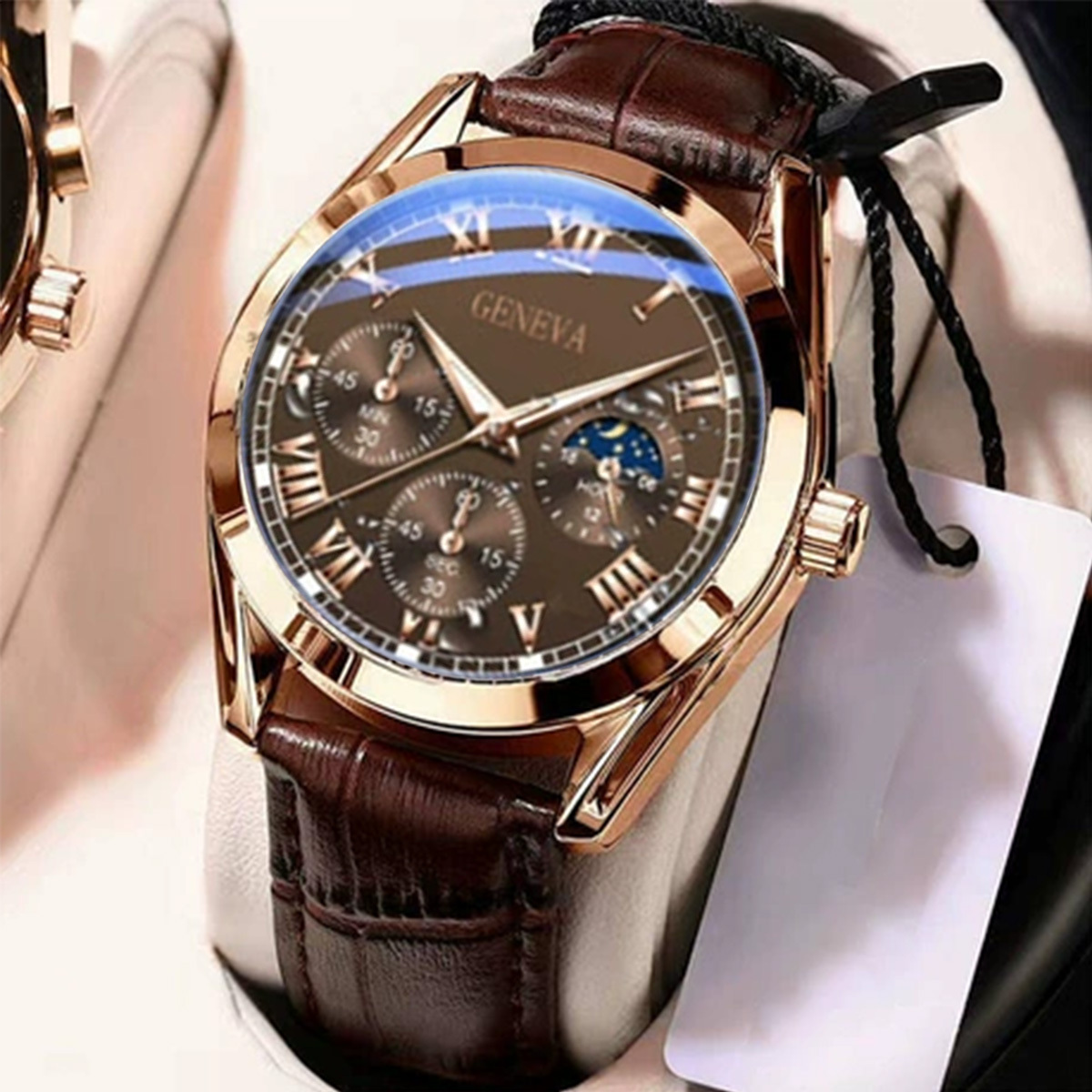Image of 1pc 's Quartz Watch, Valentine's Day, Easter, Halloween, Ramadan, Birthday, Christmas, New Year's Day, Father's Day Gift For , Suitable For Daily Wear