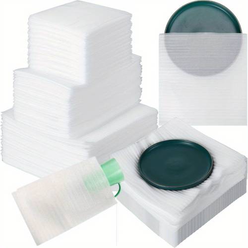 set of 60 foam bags in three different sizes designed with thick cushioning to protect against peeling and damage suitable for packaging moving shipping and halloween use