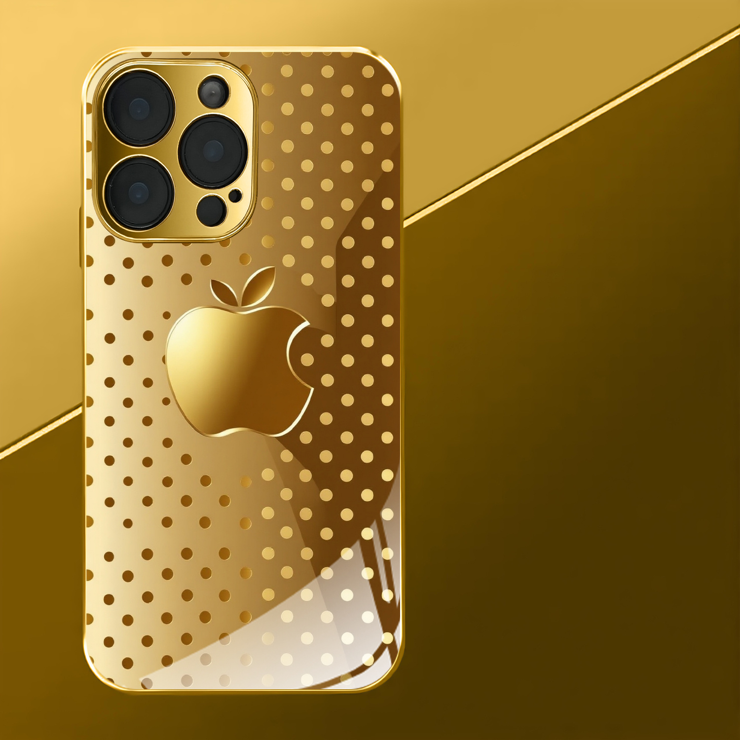TEMU Phone Case: A Lily Floral, Minimalist And Premium, Elegant And Fresh Printed Pattern Electroplated Glass Phone Case, For Iphone 17/17 Air/17