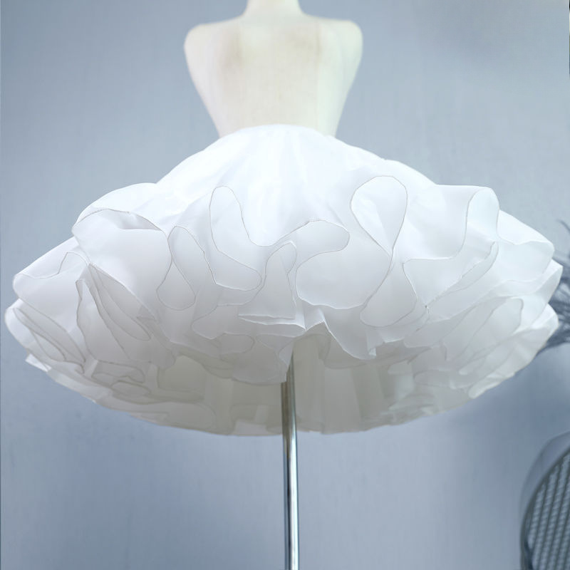 

Jupe en polyester à taille réglable pour robe de mariée, crinoline courte à thème de Noël , lot de table, lavage à / uniquement