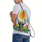 mole drawstring bags shopping bags