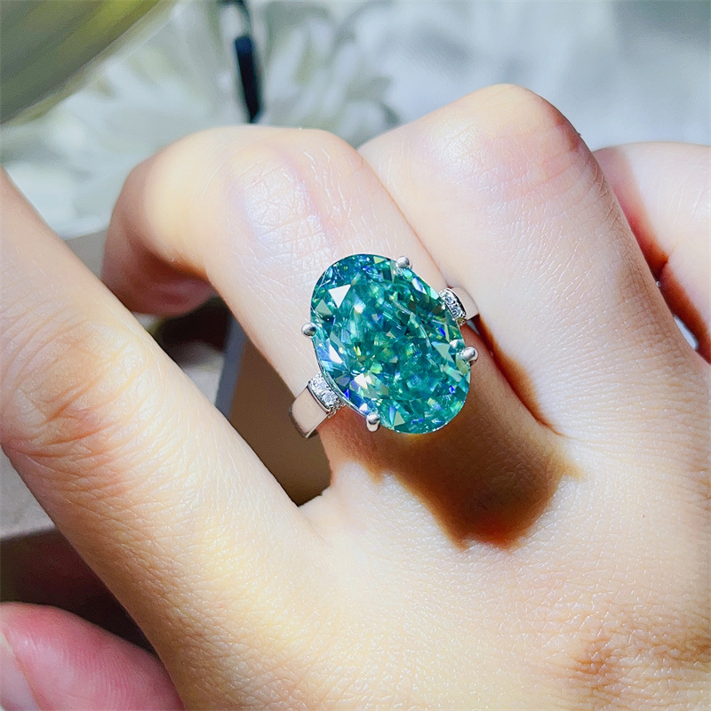 Image of Gifts For Halloween And Christmas, Stylish 925 Silver And Moissanite Rings For Men And Women, Trendy Jewelry For Couples, Perfect As Keepsakes Or Birthday Presents For , Without Battery