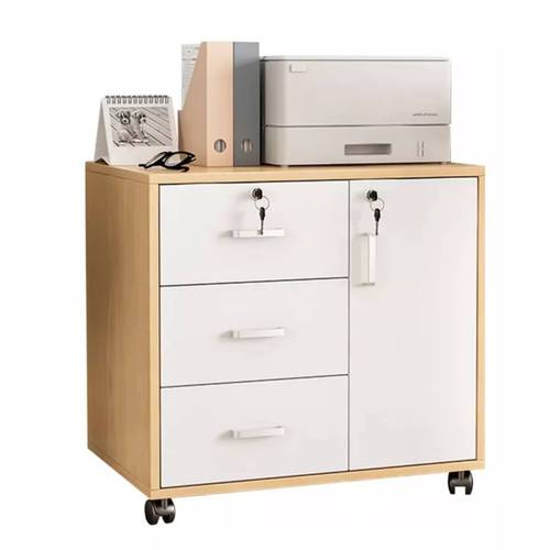3 drawer file cabinet mobile printer stand cabinet with adjustable shelf rolling lateral filing cabinet with wheels bedside storage cabinet with lock removable wheels anti theft bedroom end table for file document