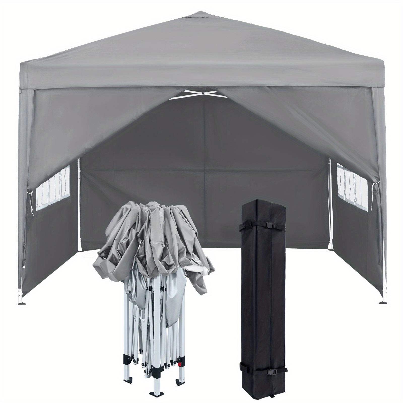 2, 5 X 2.5m Folding Garden With Uv Protection, Carrying Bag With Enclosures