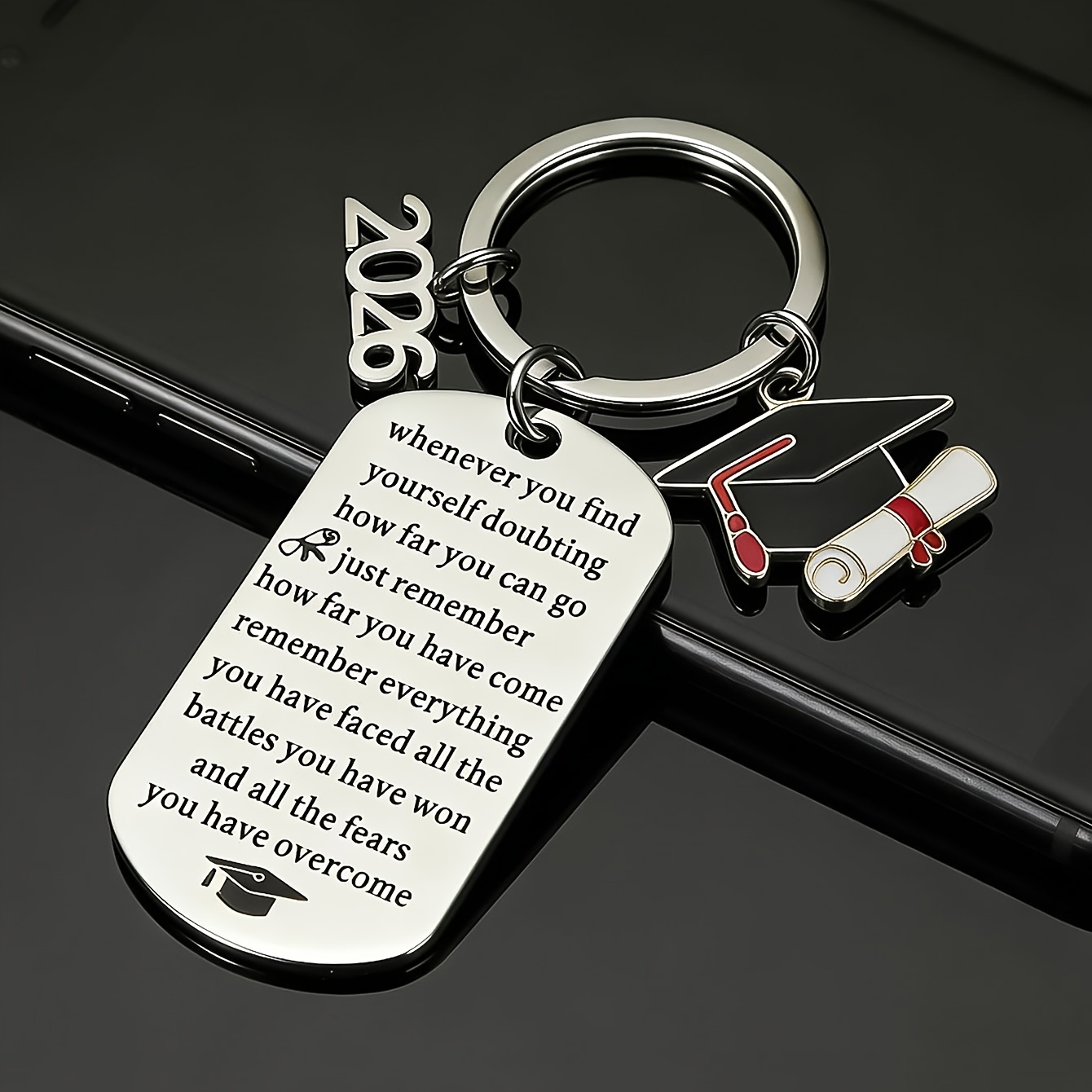 TEMU Customized Personalized Graduation Keychain, 2026 Graduation Commemorative Keychain, Personalized Graduation Gift Women, Graduation Souvenir For