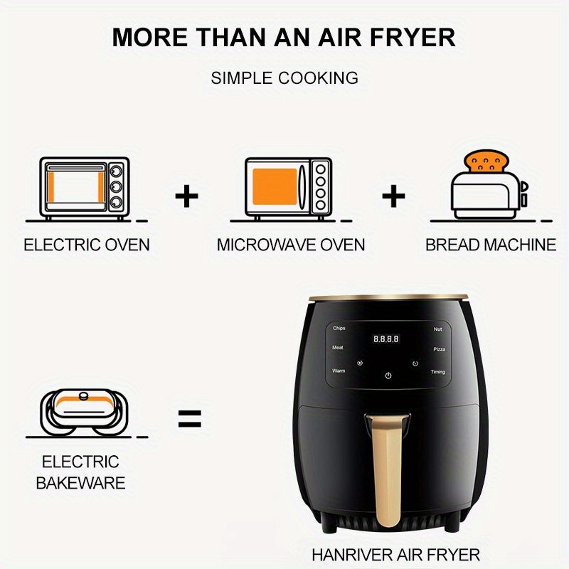 Air Fryer 6L LED Display