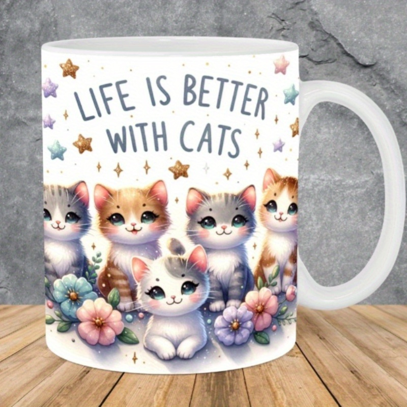 TEMU 1pc:gilmore Girls/ Working Women/ Cup Accessories/ Coffee Mug, Coffee Mug Without Lid/ Christmas Mug/ Dessert Mug/ / Coffee Mug, Gift ./ New