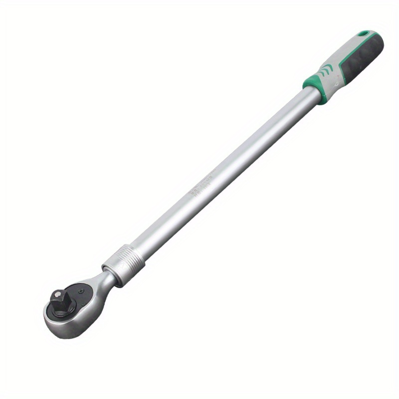 Extra Long 1/2-inch Drive Ratchet Wrench, 600mm/23.6inch, Chrome Vanadium Steel, Interchangeable 72-tooth, Reversible, Quick Release, For Auto, Motorcycle, Mechanical Repair Tools