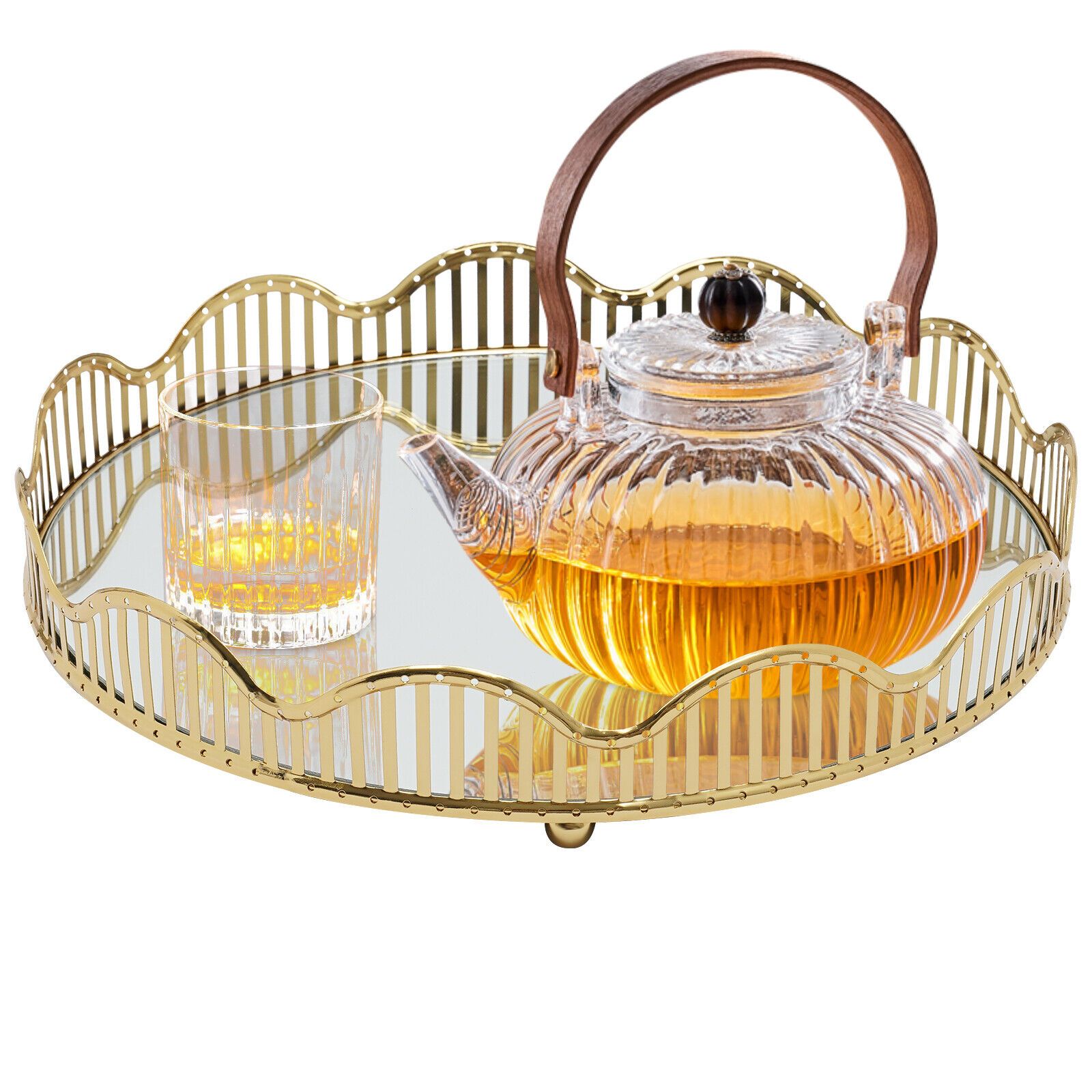 metal decorative tray perfume tray vanity tray dresser tray, non-food  contact - home & kitchen - Temu